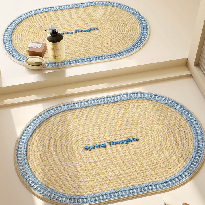 Heart-Patterned Bathroom Mat Kalsten