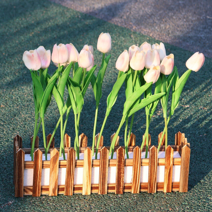 Decorative Faux Tulip Planter