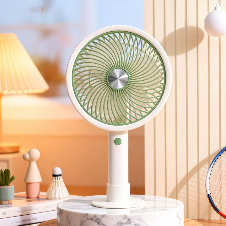 Women's Portable Table Fan with Adjustable Tilt Angle and USB Connection Kalsten