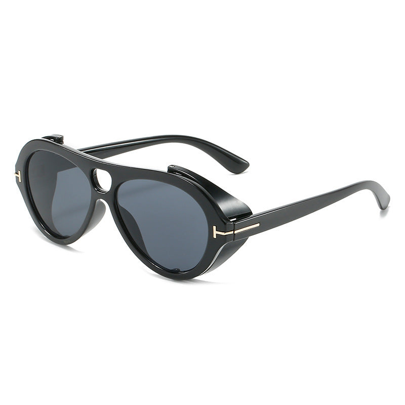 Retro-Inspired Shield Sunglasses Kalsten