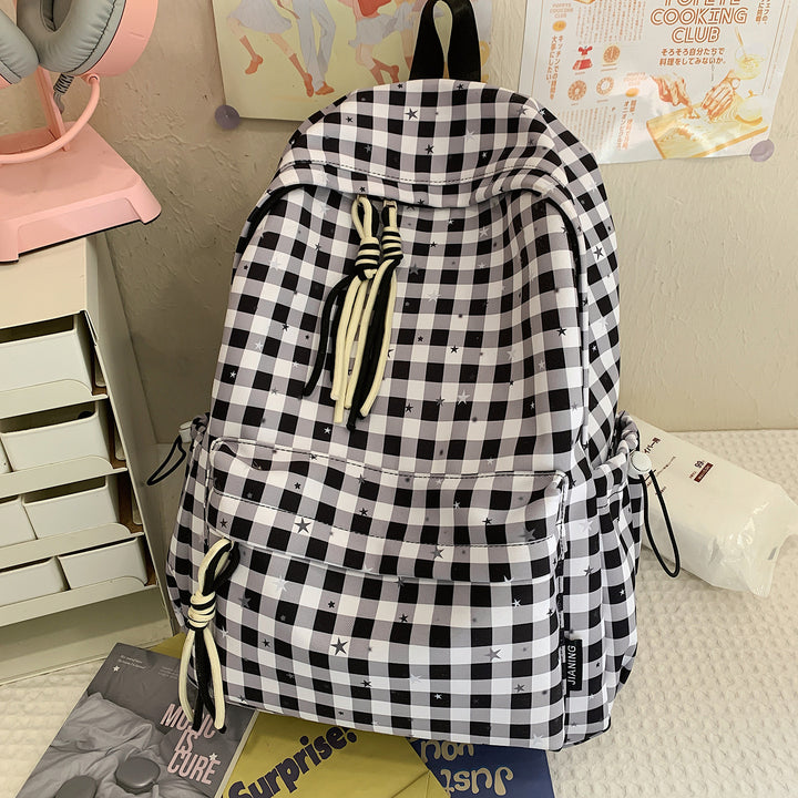 Cute Star-Embellished Daily Backpack Kalsten