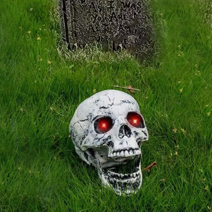 Decorative Skull Statue