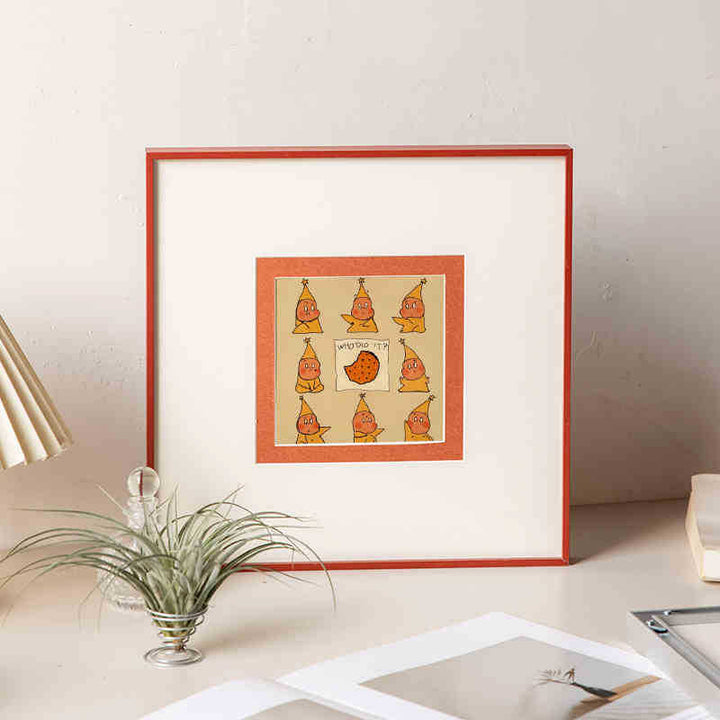 Whimsical Illustrated Art Print for Home Display