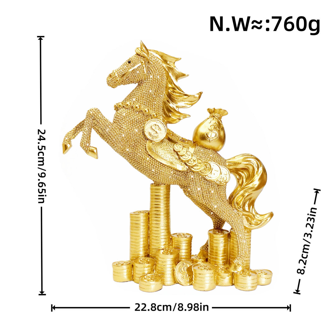 Decorative horse figurine Kalsten