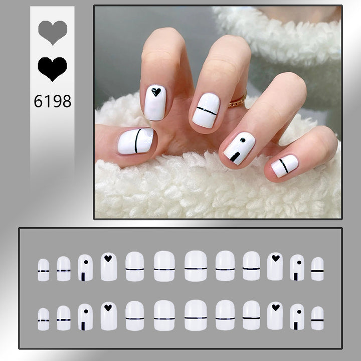 Minimalist Press-On Nail Art