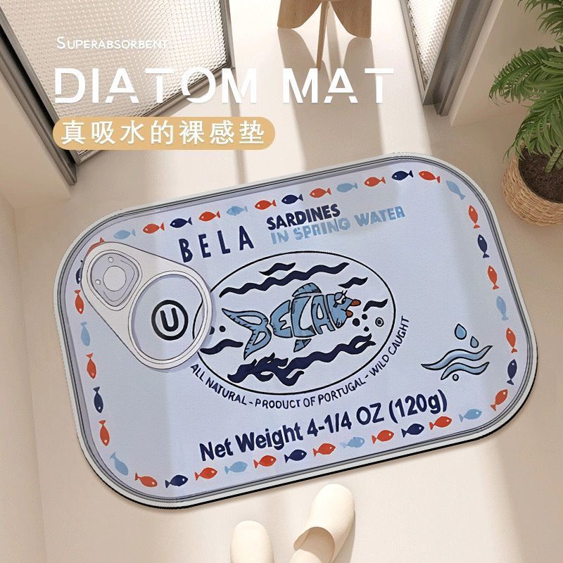 Superabsorbent Diatom Kitchen Mat