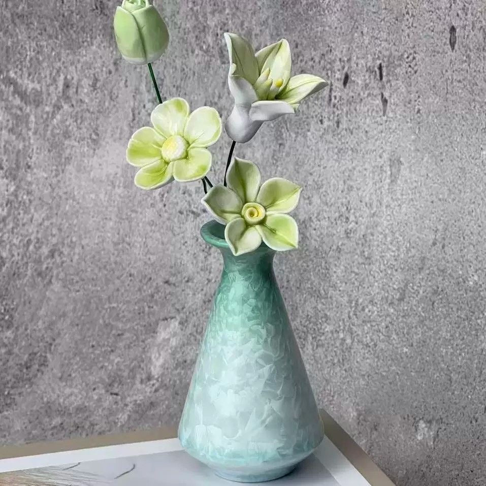 Elegant Floral Decorative Vase