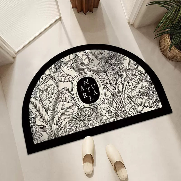Elegant Country-Themed Bathroom Mat Kalsten