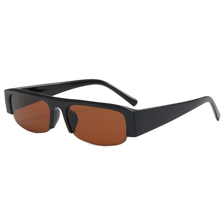 Contemporary Retro-Inspired Flat Lens Sunglasses Kalsten