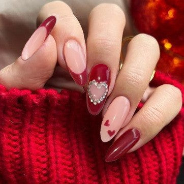 Decorative Press-On Nail Set Kalsten