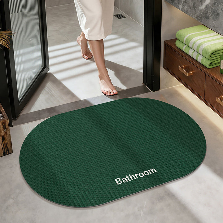 Non-Slip Round Bath Mat Kalsten