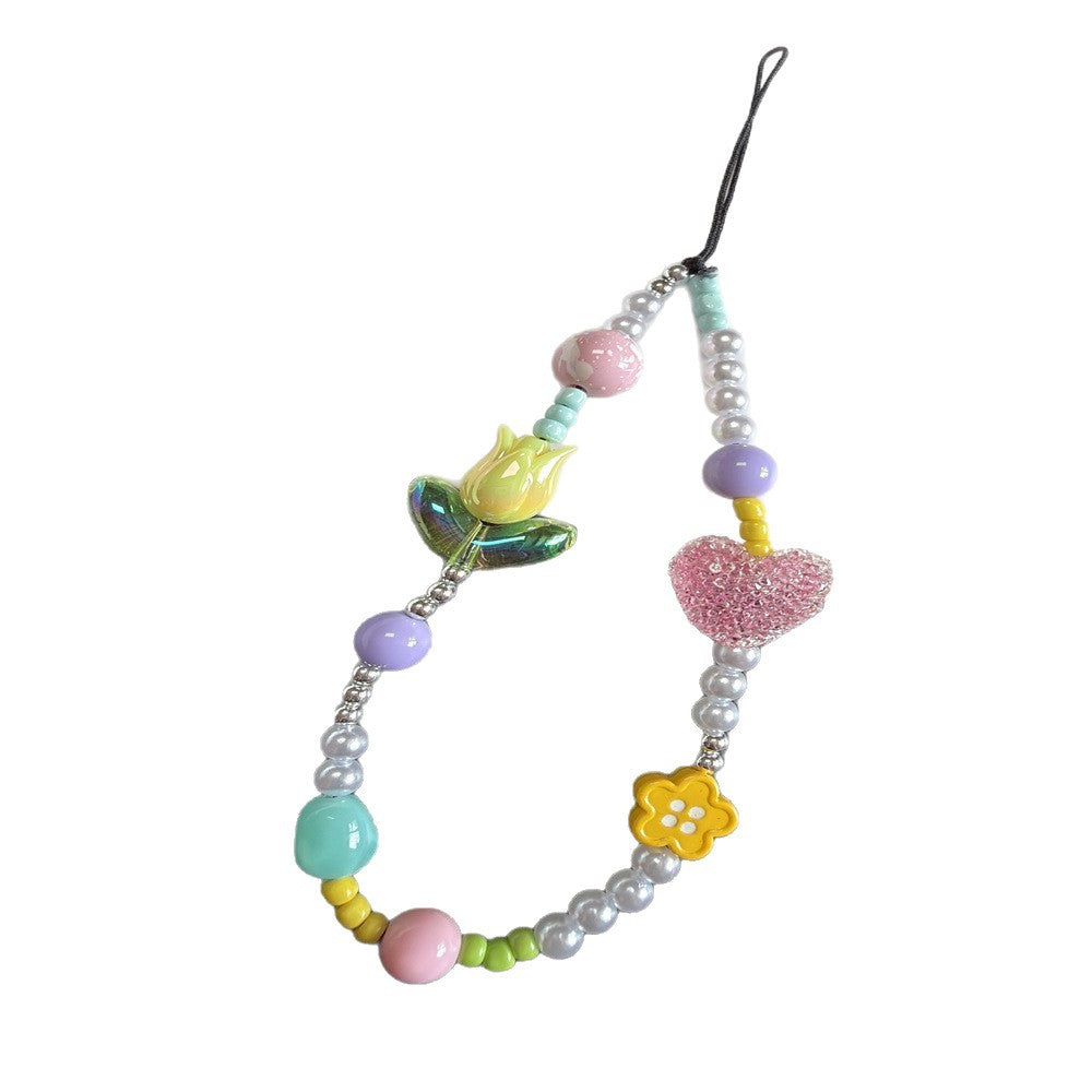 Colorful Charm Beaded Necklace Kalsten