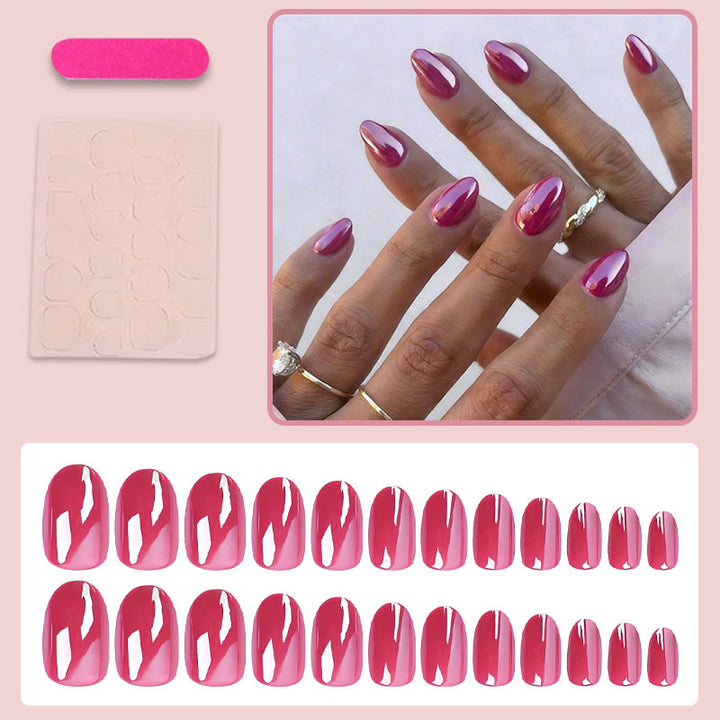 Nail art set with elegant, shiny tips Kalsten