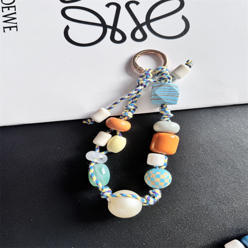Decorative Beaded Charm Keychain Kalsten 1790135561