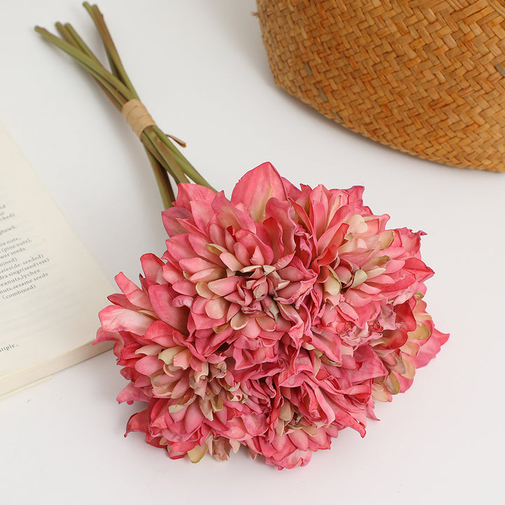 Artificial Peony Bouquet
