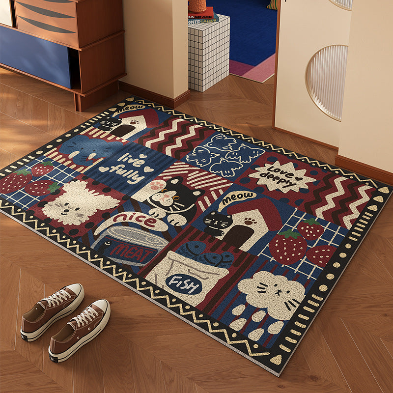 Creative Pet-Themed Decorative Area Rug