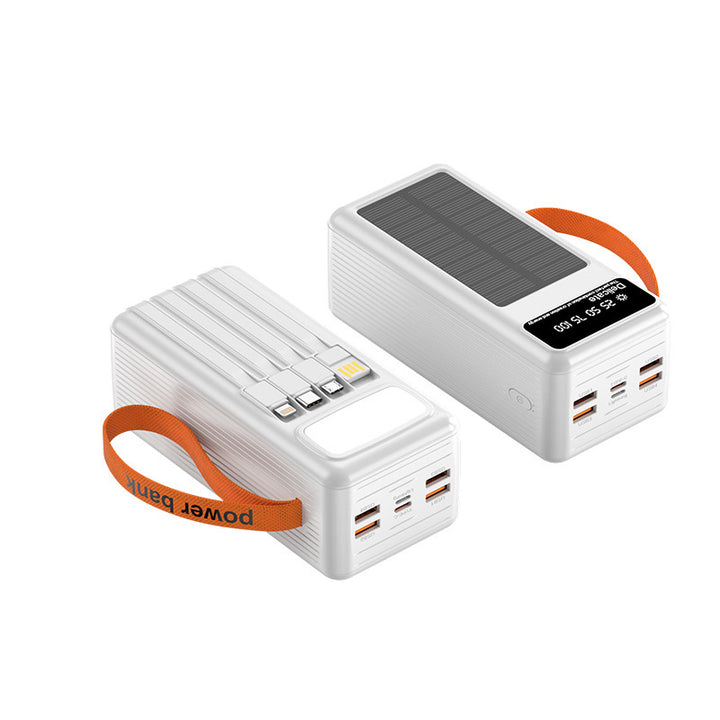 Multifunctional Solar Power Bank with Digital Charging Display Kalsten
