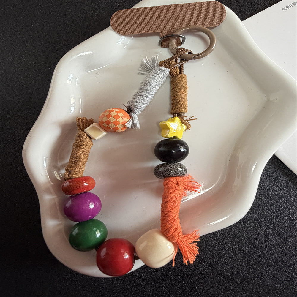 Decorative Beaded Keychain Kalsten 1790135858
