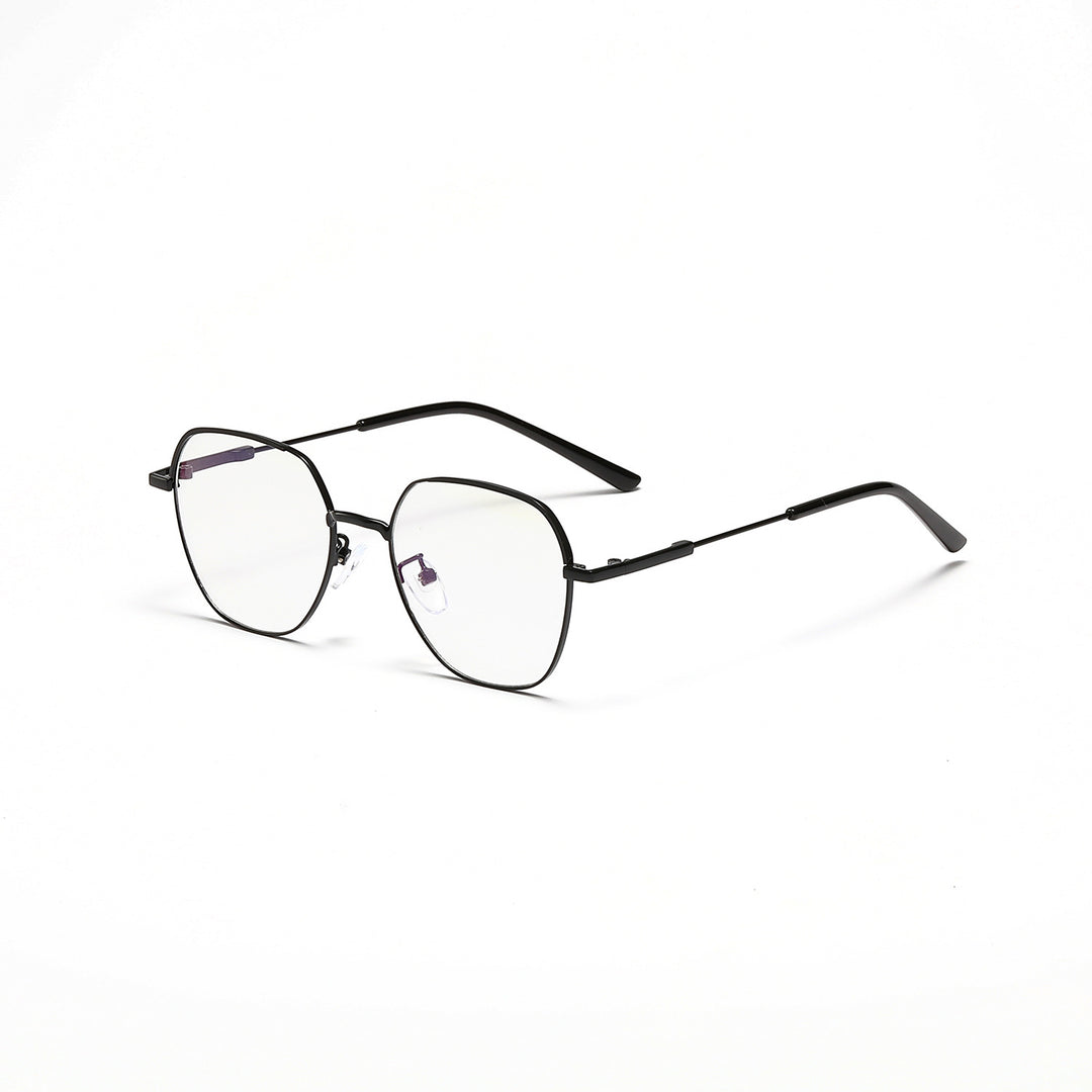 Women’s fashionable sunglasses with slim metal frame and blue lenses Kalsten