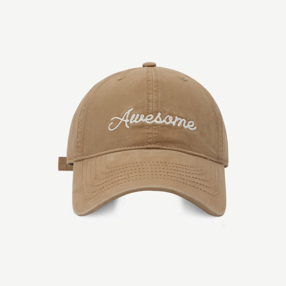 Embroidered Cotton Adjustable Cap
