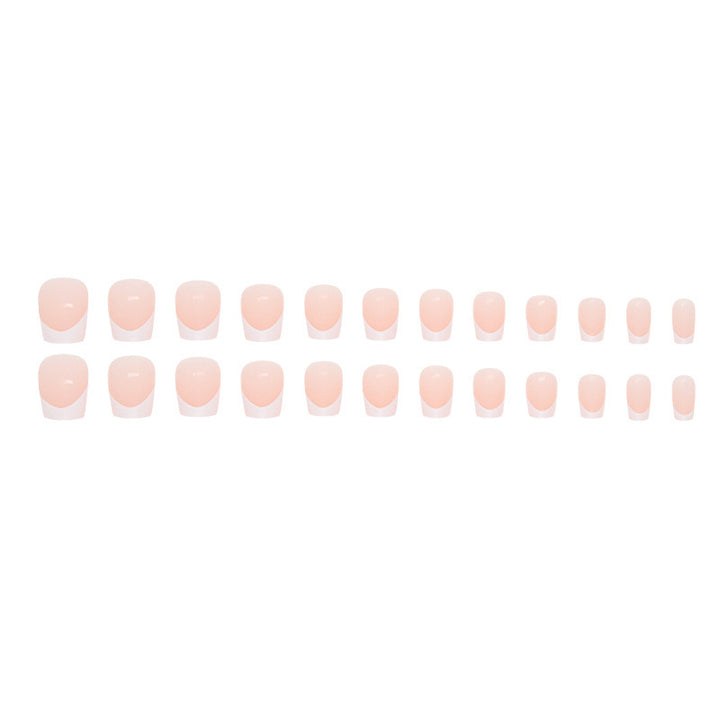 French Tip Acrylic Nail Extensions Kalsten