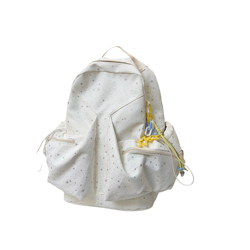 Starry Patterned Casual Backpack Kalsten