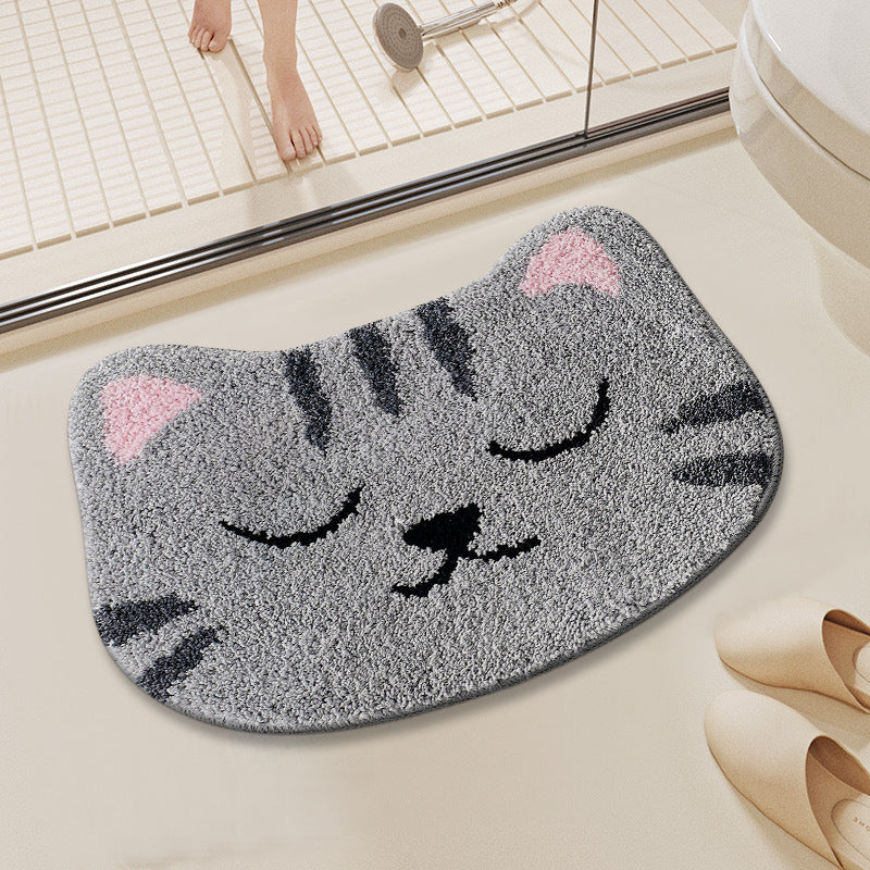 Cute Animal Character Bath Mat Kalsten