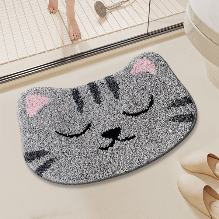 Cute Animal Character Bath Mat Kalsten