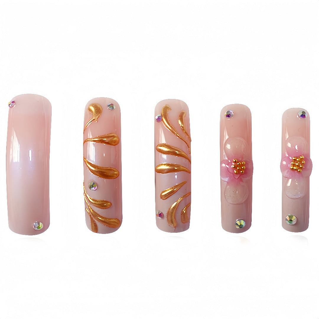Artistic 3D Nail Art Extensions Kalsten