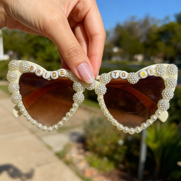 Decorative Heart-Shaped Bride-To-Be Sunglasses Kalsten