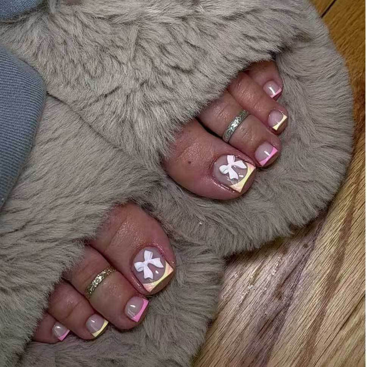 Decorative French Pedicure Kit