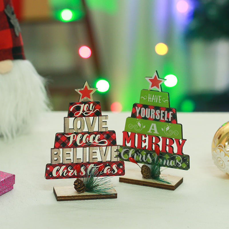 Decorative Christmas tree table item Kalsten