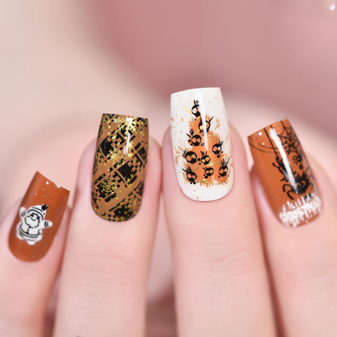 Halloween Artificial Nails Set Kalsten