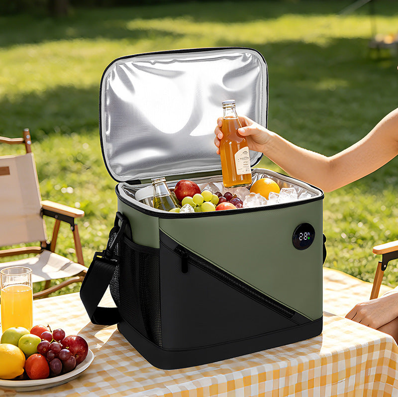 Insulated Cooler Bag with Digital Temperature Indicator Kalsten