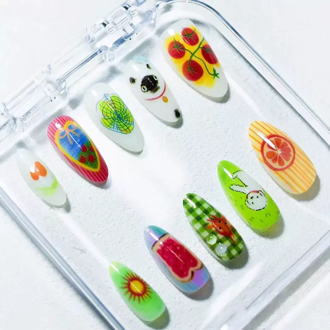 Artistic Themed Nail Art Set Kalsten