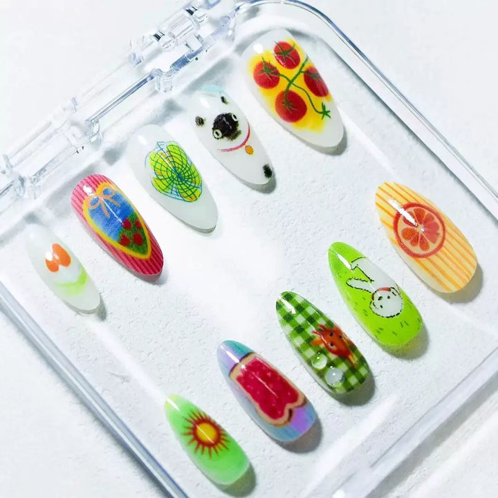 Artistic Themed Nail Art Set Kalsten