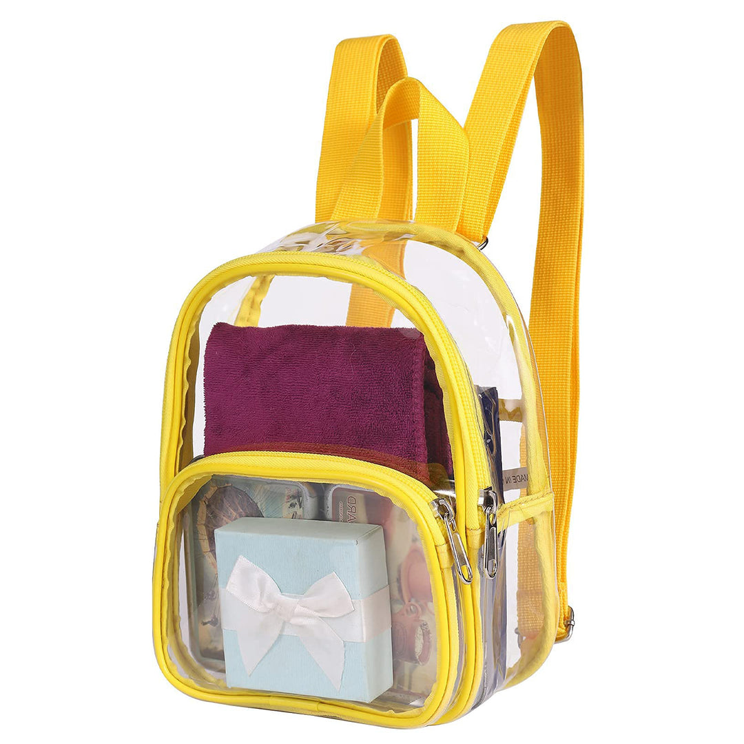 Unisex transparent backpack with multiple compartments Kalsten