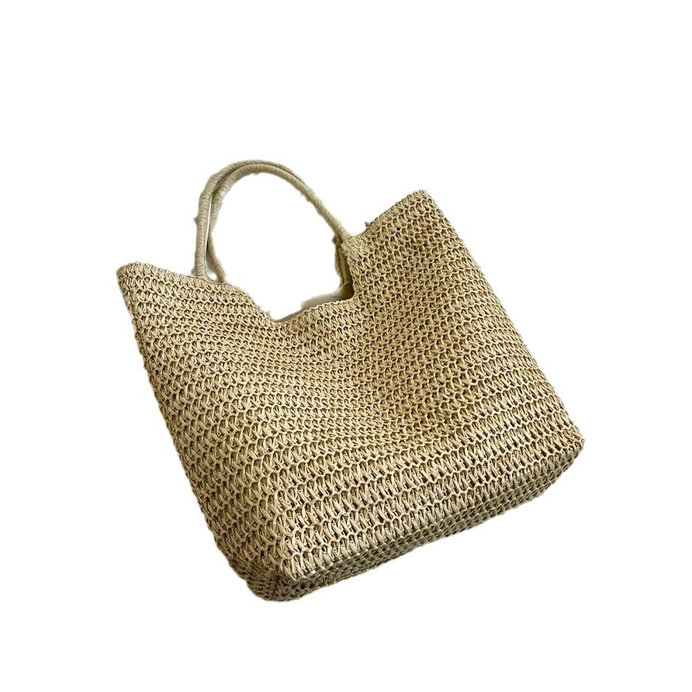 Handcrafted natural fiber tote bag Kalsten
