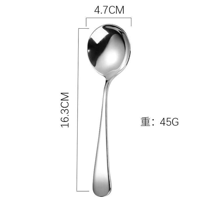 Elegant Dessert Spoon with High-Quality and Non-Slip Grip Design Kalsten