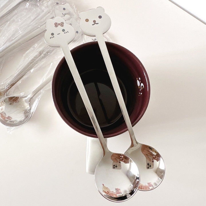 Playful teaspoons with animal motifs Kalsten