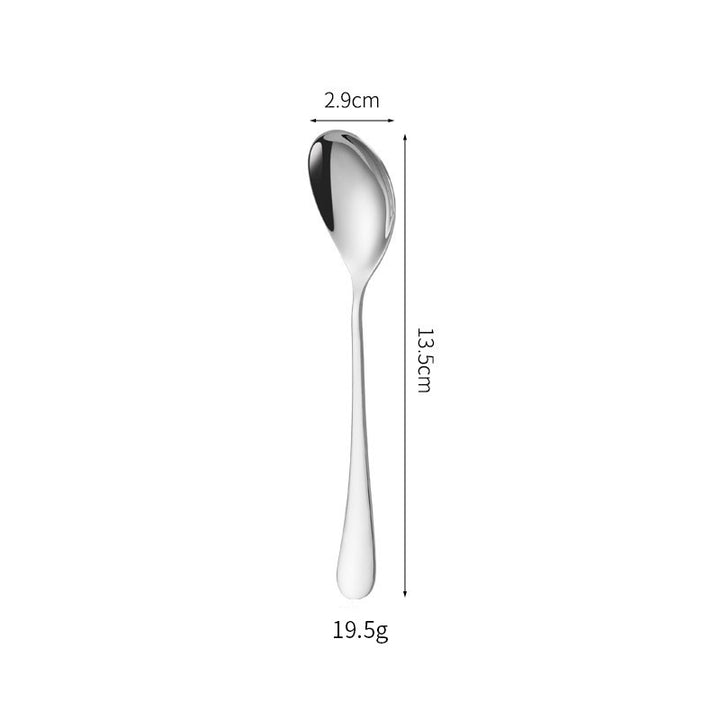 Elegant teaspoon with ergonomic design and shiny surface Kalsten