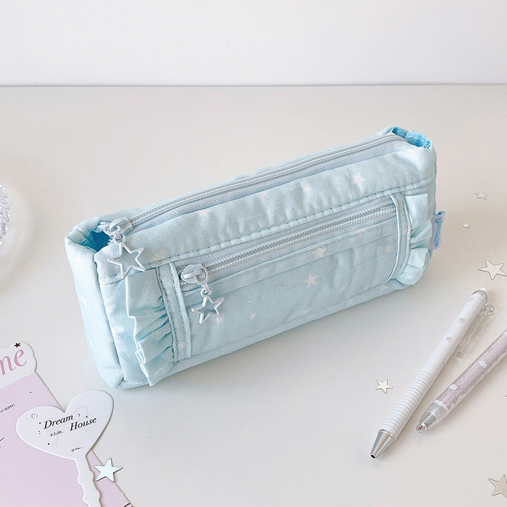 Star-Patterned Pencil Case Kalsten