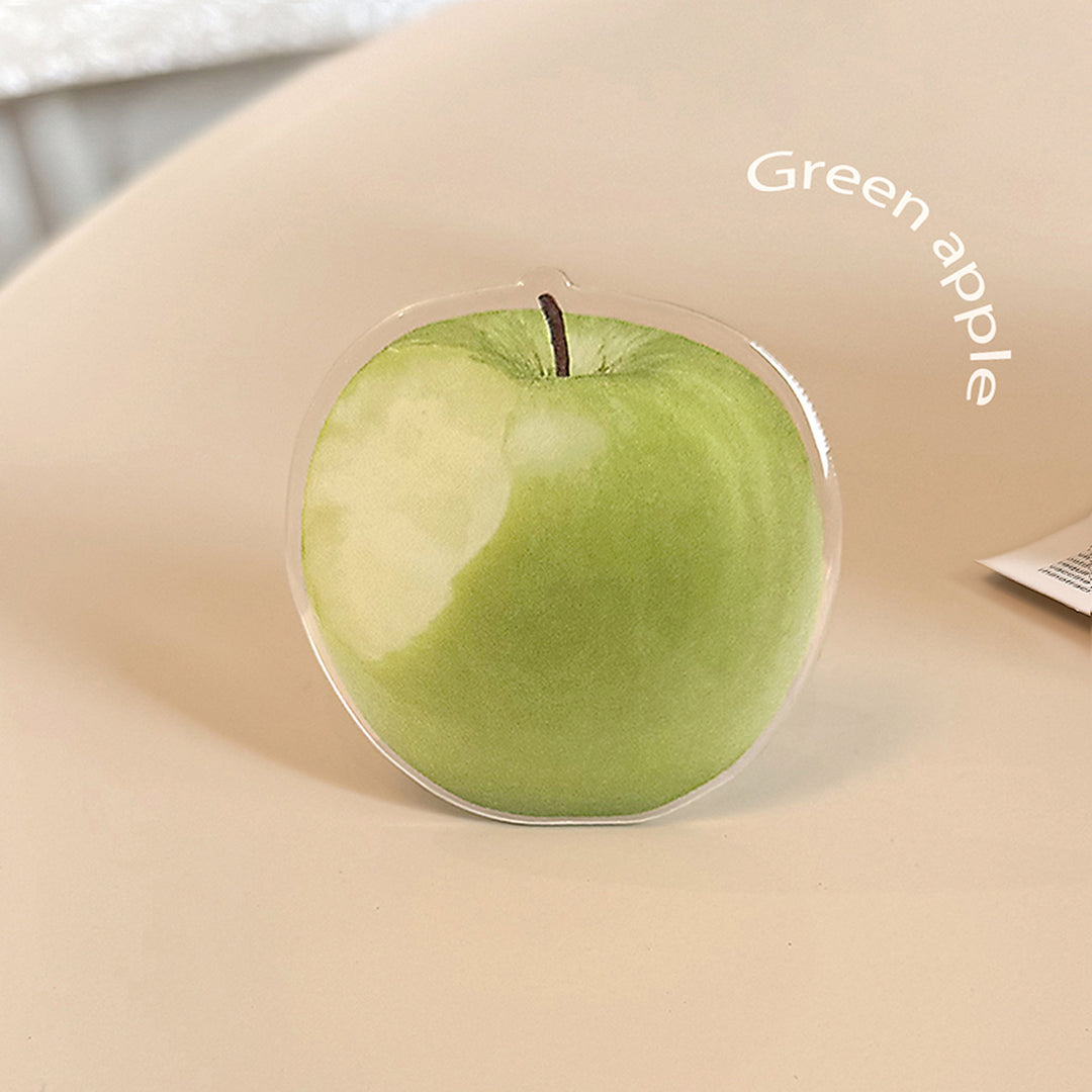 Apple motif refrigerator magnet Kalsten