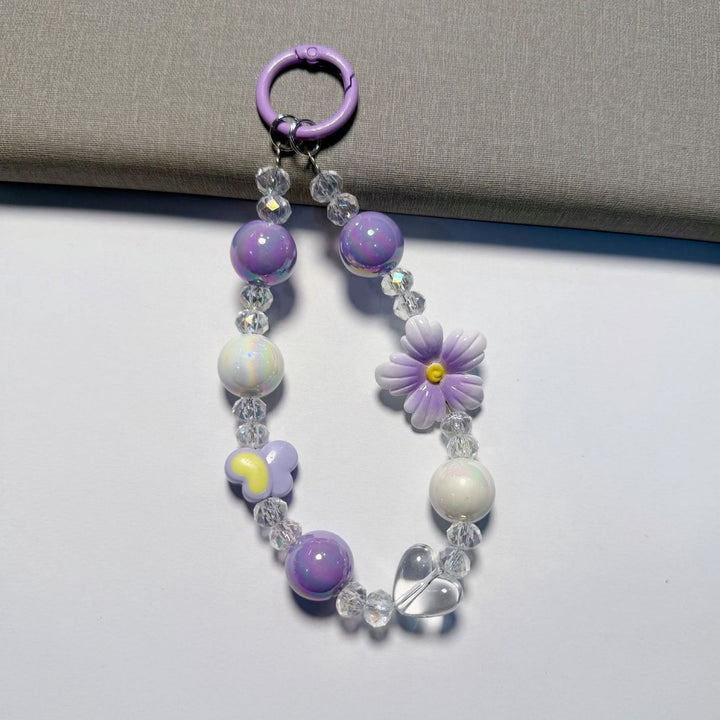 Beaded Charm Keychain kalsten