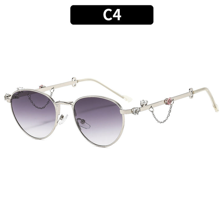 Decorative Cat-Eye Glasses