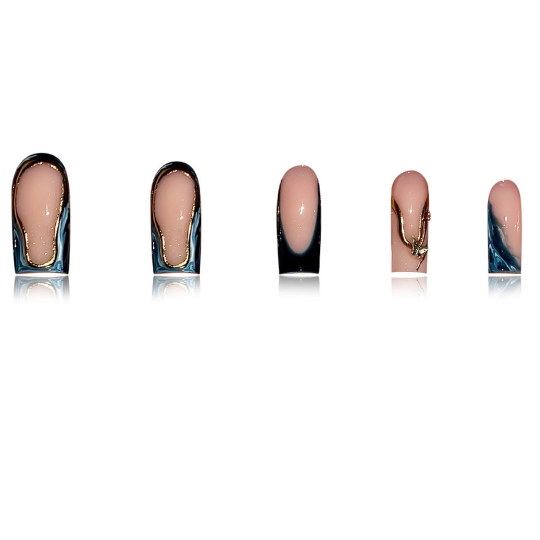 Artistic Stiletto Press-On Nail Set Kalsten