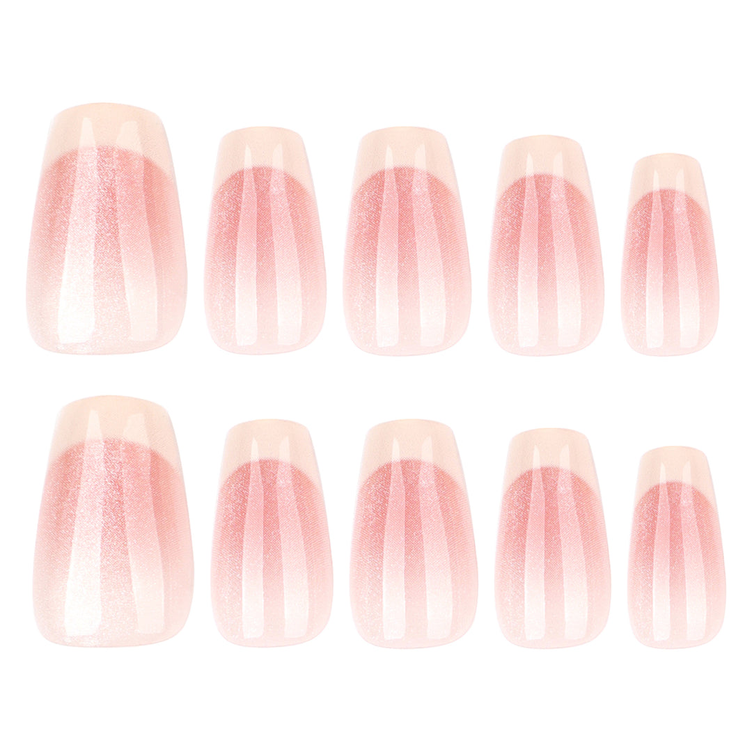 Artificial nails with elegant French tip Kalsten