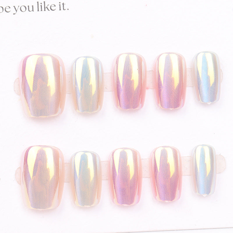 Premium Iridescent Press-On Nail Tips Kalsten