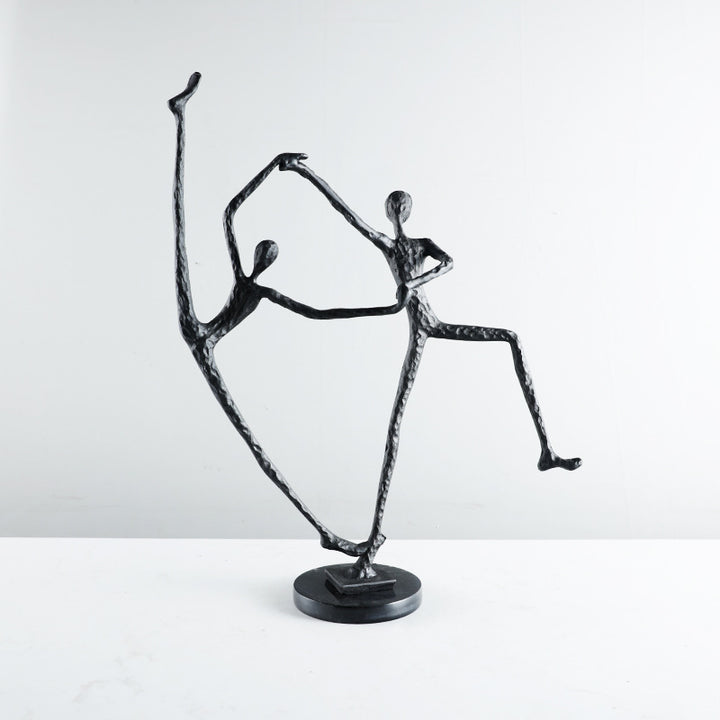 Artistic Couple Dance Sculpture