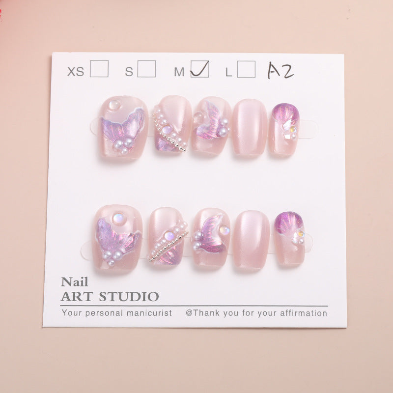 Artistic Press-On Nail Set Kalsten